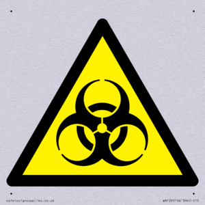 W009 Warning: Biological hazard